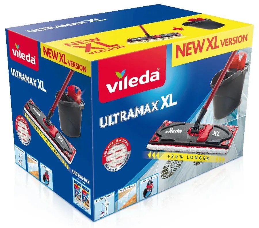 Felmosó vödörrel Ultramax XL – Vileda