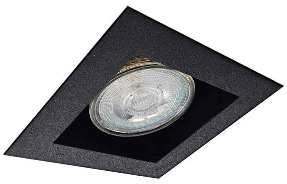 Brosline 3032 - CAGE süllyesztett mennyezeti lámpa 1xGU10/10W/230V fekete