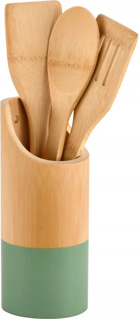 Bambusz konyhai kiegészítő szett, 4 db