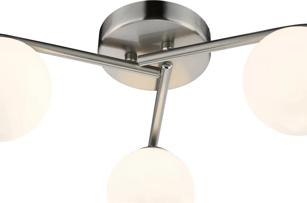 Dar Lighting modern mennyezeti lámpa orlena szatén króm darorl5346