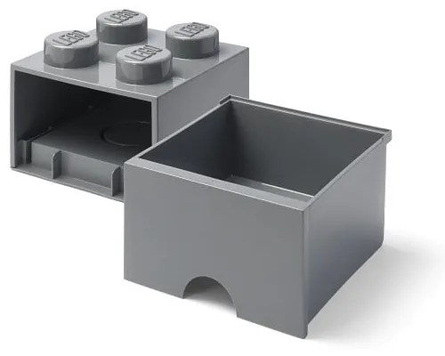 Sötétszürke fiókos tárolódoboz - LEGO®