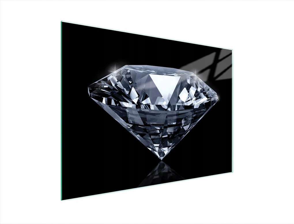 Üveg Vágódeszka 40x30 Gyémánt Edzett Üveg