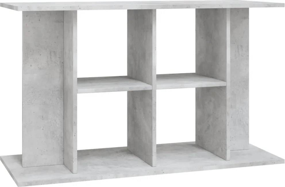 vidaXL betonszürke akváriumállvány 100 x 40 x 60 cm rétegelt fából