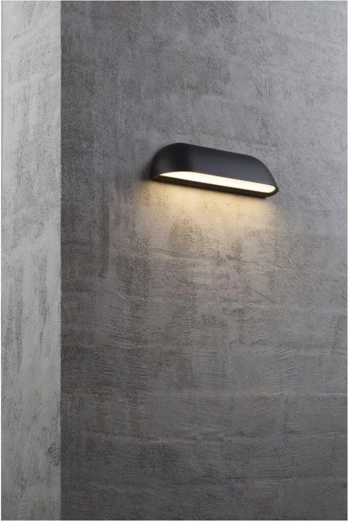 NORDLUX 84081003 FRONT Modern Kültéri Fali Lámpa Fehér, Fekete LED IP44