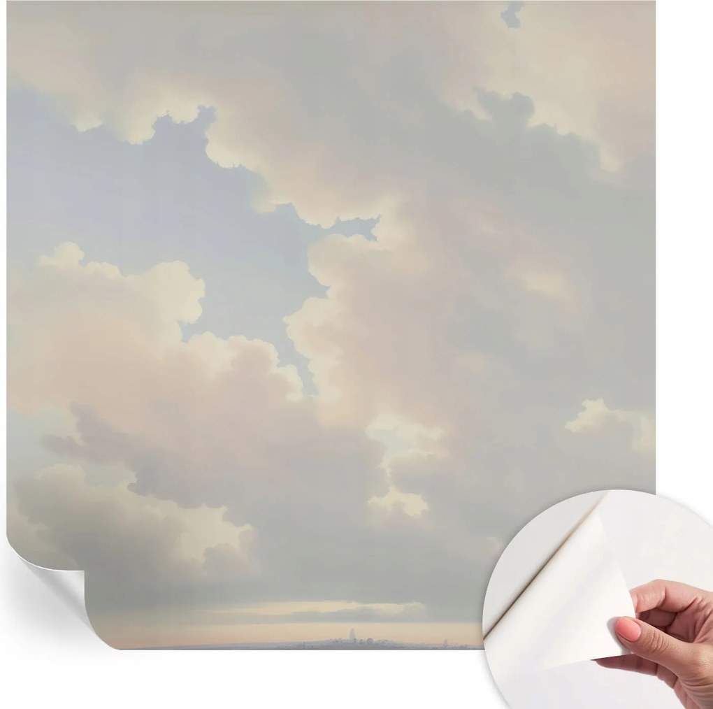 Öntapadós Stílusos Dekoratív Fotótapéta Pasztell égbolt 250x250 cm