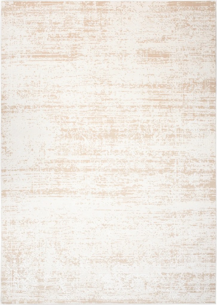 Hera Szőnyeg 120x170 Stílusos Modern Divatos Fényes Krém bézs w31