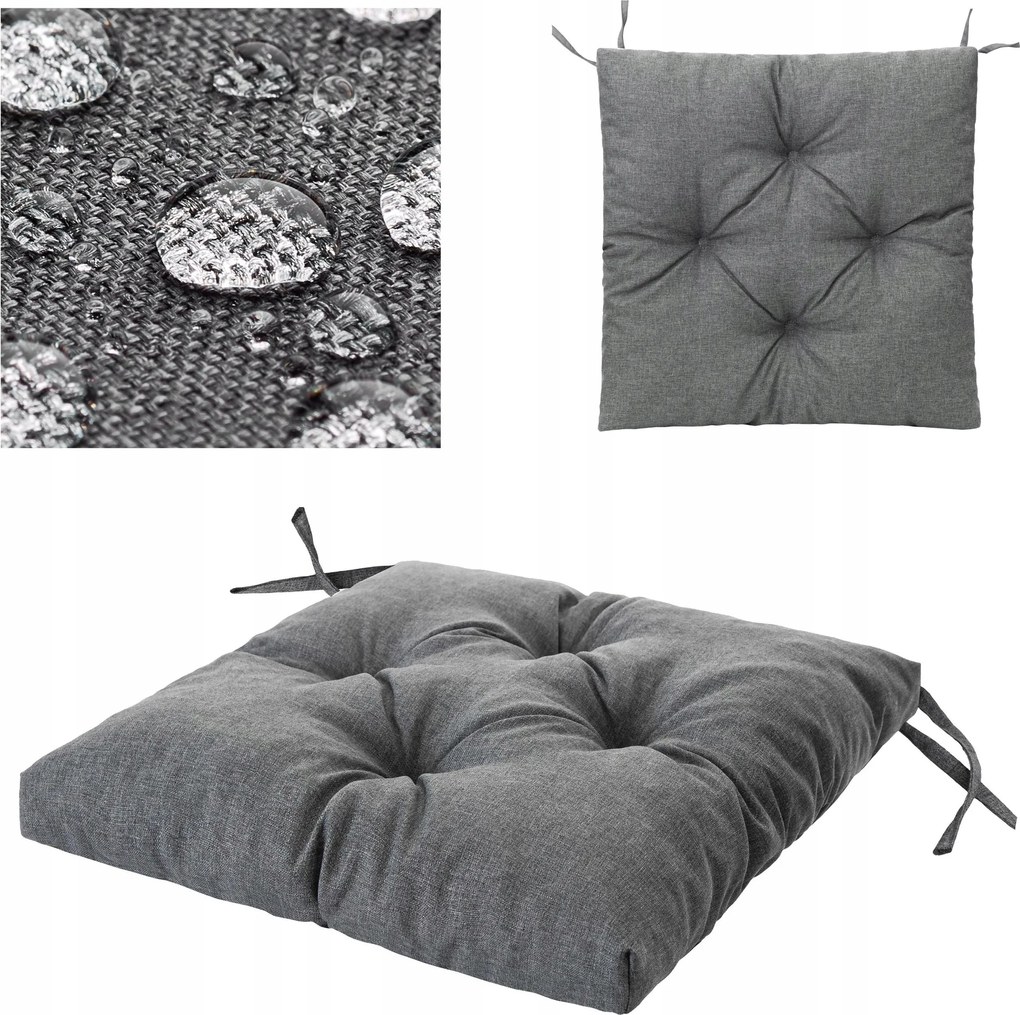 Kerti székpárna 45x45 cm Vízálló ülőpárna