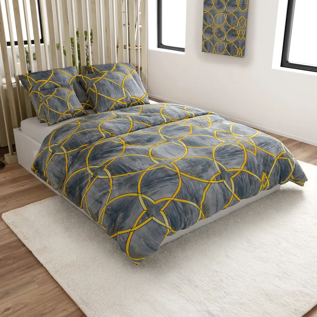 Mikroszálas ágyneműhuzat RYNETH szürke Ágyneműhuzat mérete: 70 x 80 cm | 140 x 200 cm