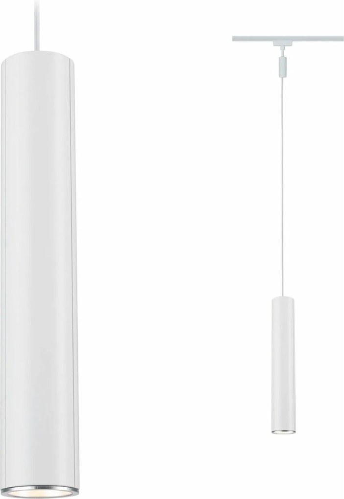 Paulmann URail Catalejo GU10 függeszték fehér-króm, max. 10W, 230V