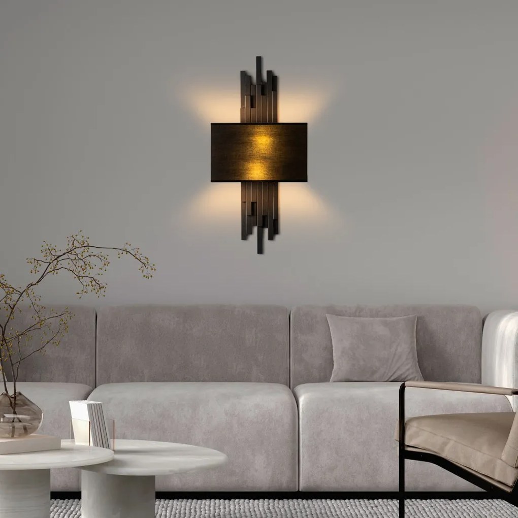 Fém fali lámpa, 35×75 cm – TR892OPV2409