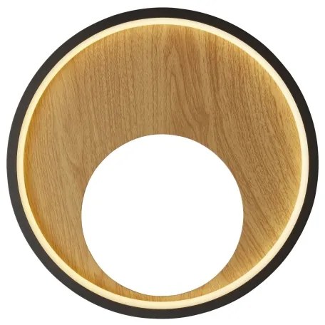 Searchlight 36303-1BK - LED fali lámpa CURIO LED/11W/230V barna