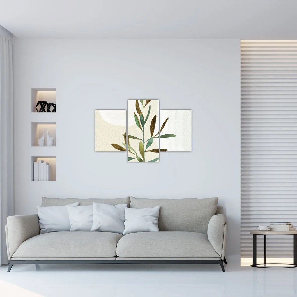 Kép - Akvarell ág N⁰2 (90x60 cm)