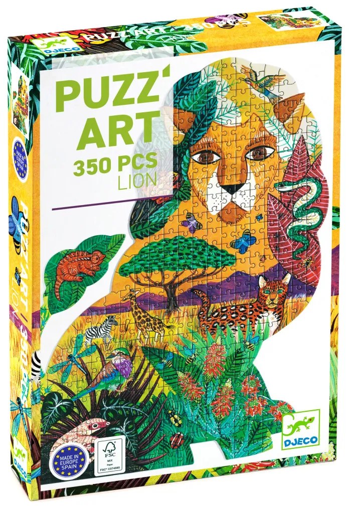 Művész puzzle - Oroszlán, 350 db-os - Lion
