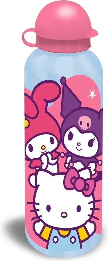 Hello Kitty Friends alumínium kulacs ívókupakkal 500 ml