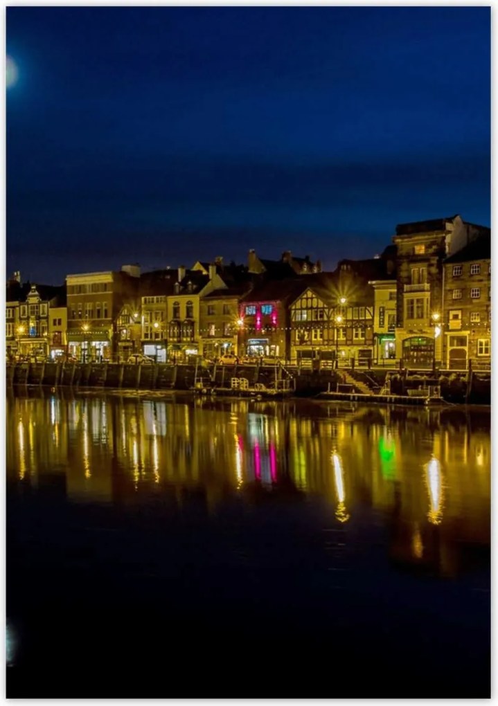 Poszterek 70x100 Tengerparti város