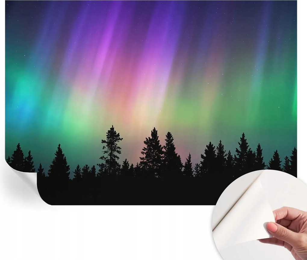 Öntapadós tapéta Divatos 3D fali ragasztóval Varázslatos égbolt 208x146 cm