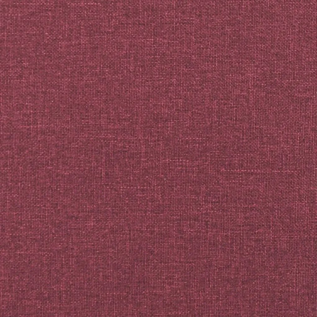 bordó szövet dívány párnákkal