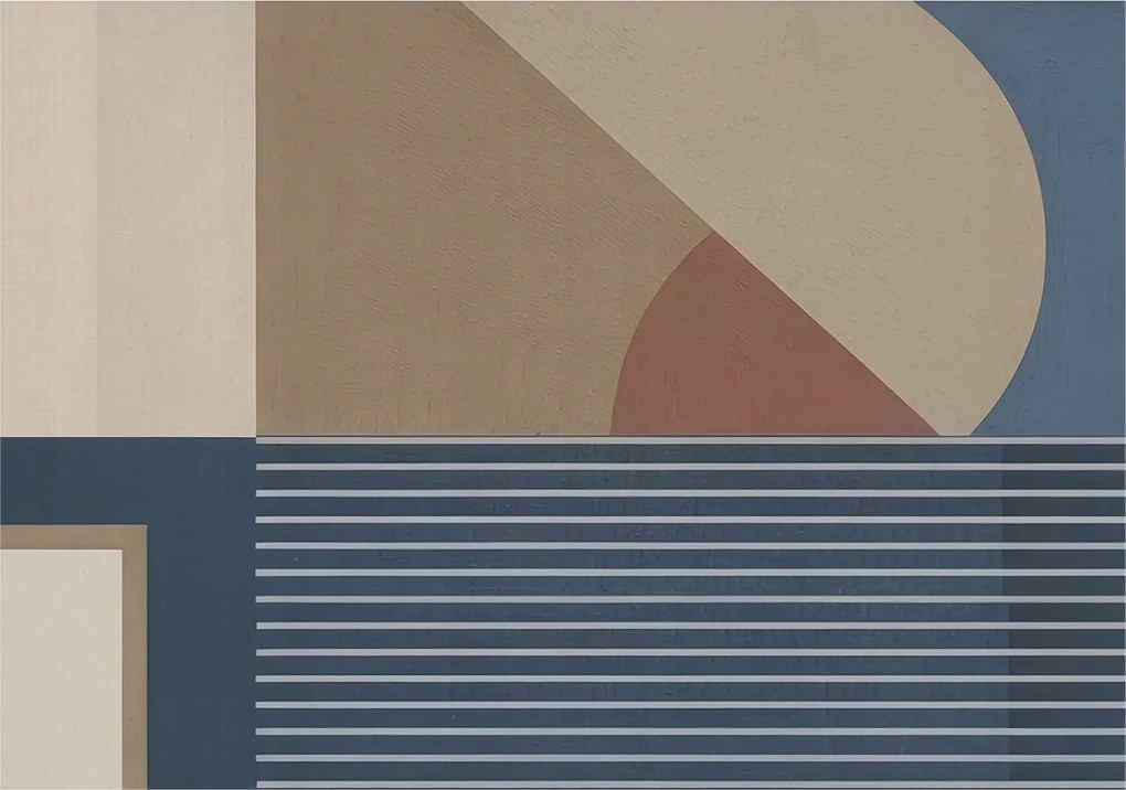 Fotótapéta Fali tapéta Hálószoba Nappali szoba Harmonikus geometria 208x146