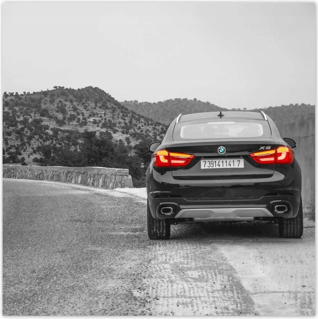 Fotótapéta 208x208 Bmw fekete X6