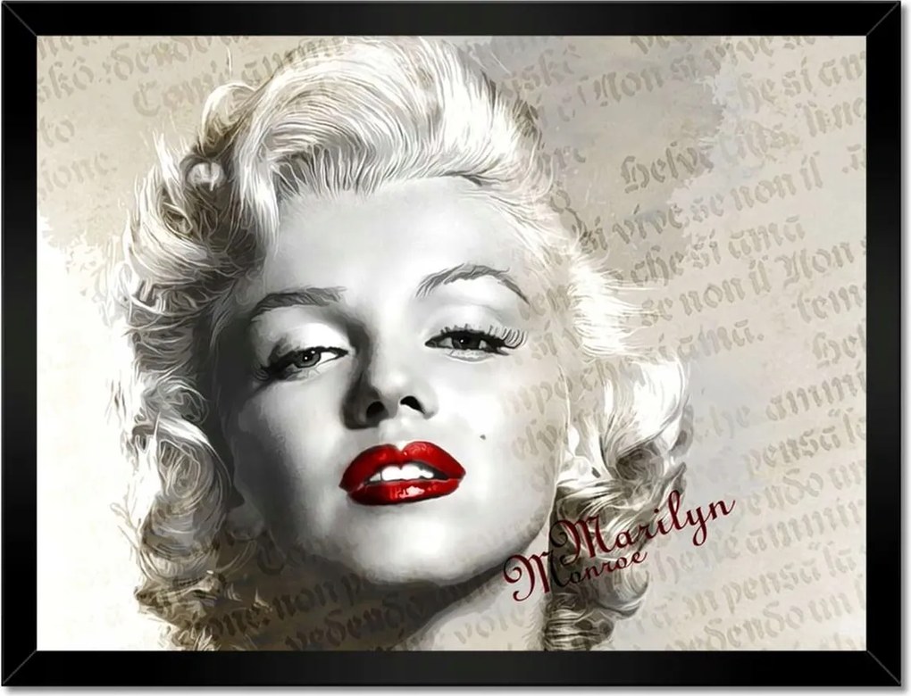 Poszterek keretben 40x30 Marilyn Monroe