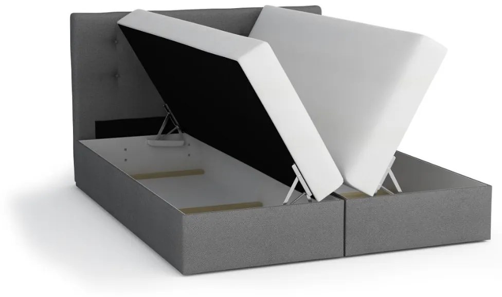 DOUBLE 1 kárpitozott ágy, 180x200, cosmic16