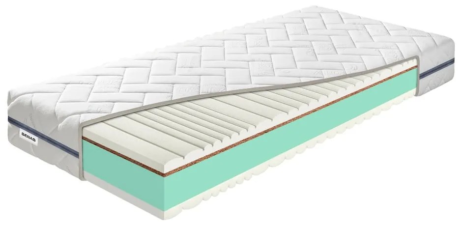 Közepes keménységű-extra kemény kétoldalas hab matrac 90x200 cm BuonaNotte HR BIO – BENAB