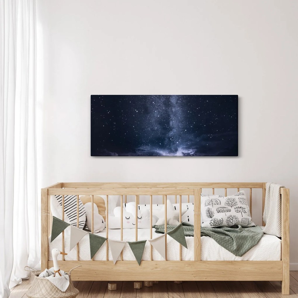 Egy csillagos ég képe (120x50 cm)