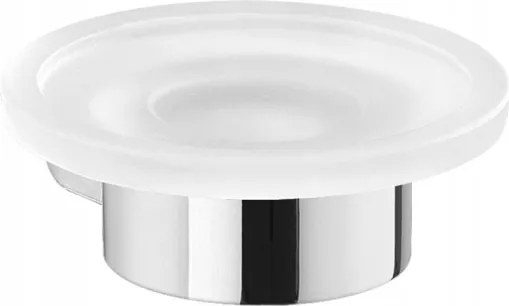 Gedy Pirenei szappantartó króm/tejüveg PI111