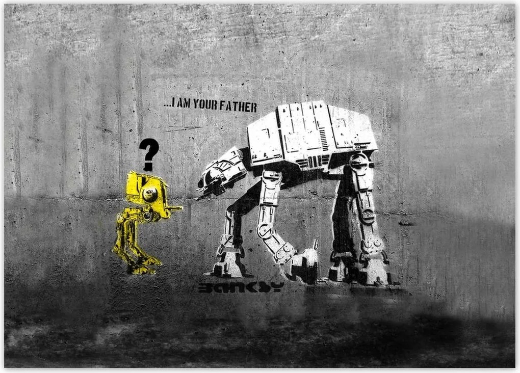 Poszterek 70x50 Banksy I am your father