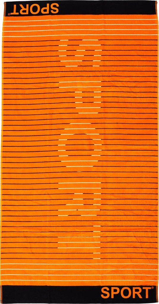 SPORT Strandtörölköző narancs 165x90cm