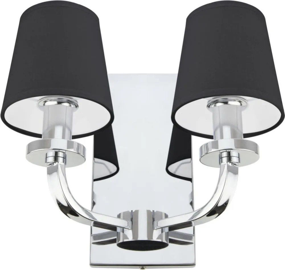 Cosmolight NEW YORK 1 W02503CH-BK Csillár 2x40W/E14 IP20