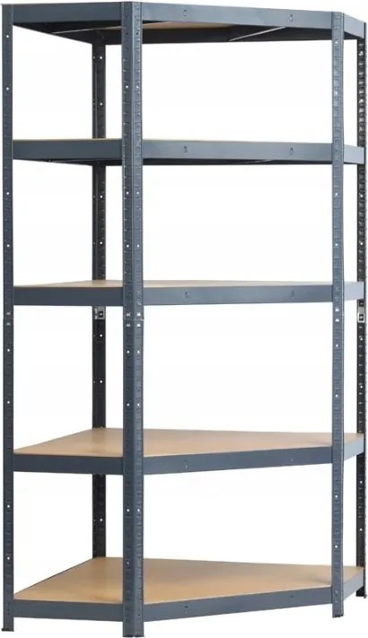 Fém Sarokpolc 180*90*90*40, Horganyzott