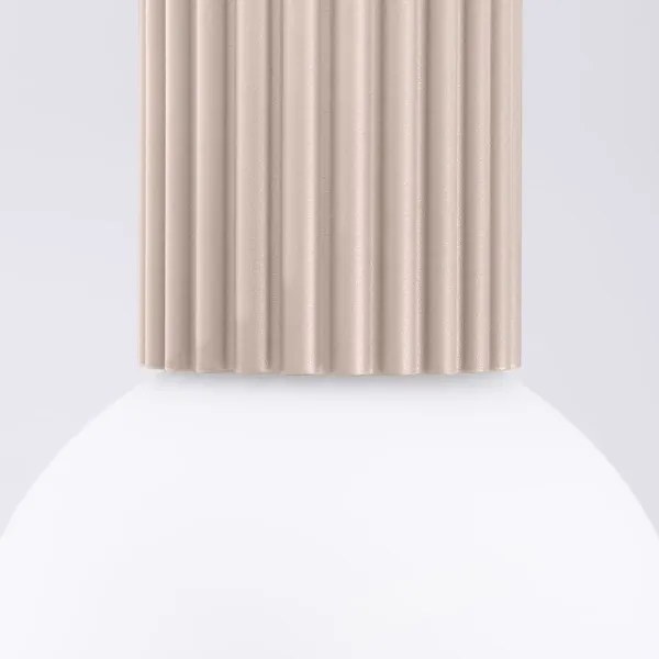 Sollux SL.1743 - Fürdőszobai mennyezeti lámpa HALO 1xG9/8W/230V IP44 bézs