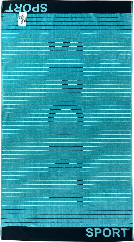 SPORT Strandtörölköző türkiz 165x90cm