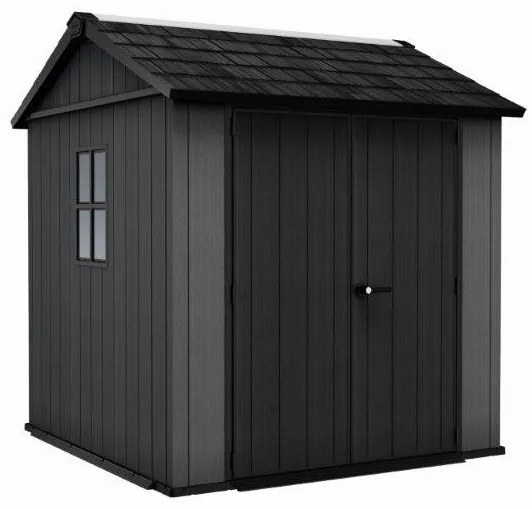 Kerti ház Keter Newton Plus széles 7x7,5 szürke, padlózattal