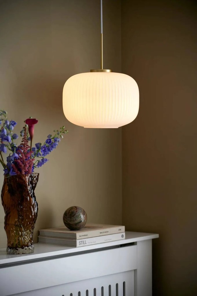 NORDLUX 2213213001 MILFORD Modern Függesztett Lámpa Opálos E27 IP20
