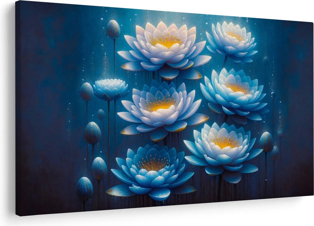 Kép - Tavirózsák a víz alatt (90x60 cm)