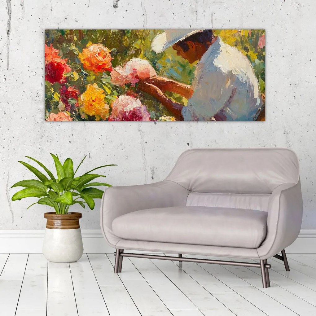 Kép - Kertész (120x50 cm)