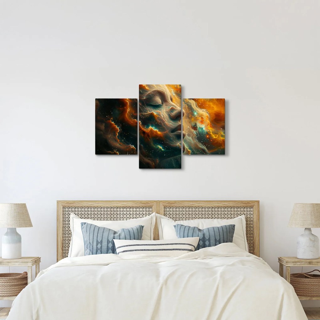 Kép - Arc az űrben (90x60 cm)