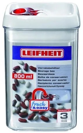 Leifheit FRESH & EASY élelmiszer-tartály, 800 ml 31208, 0,8 l