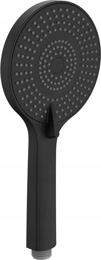 Masszázs zuhanyfej, 3 üzemmód, Ø 120 mm, ABS/fekete matt