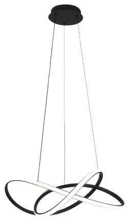 LED dimmelhető kábeles csillár LED/85W/230V 3000-6500K + távirányítóval