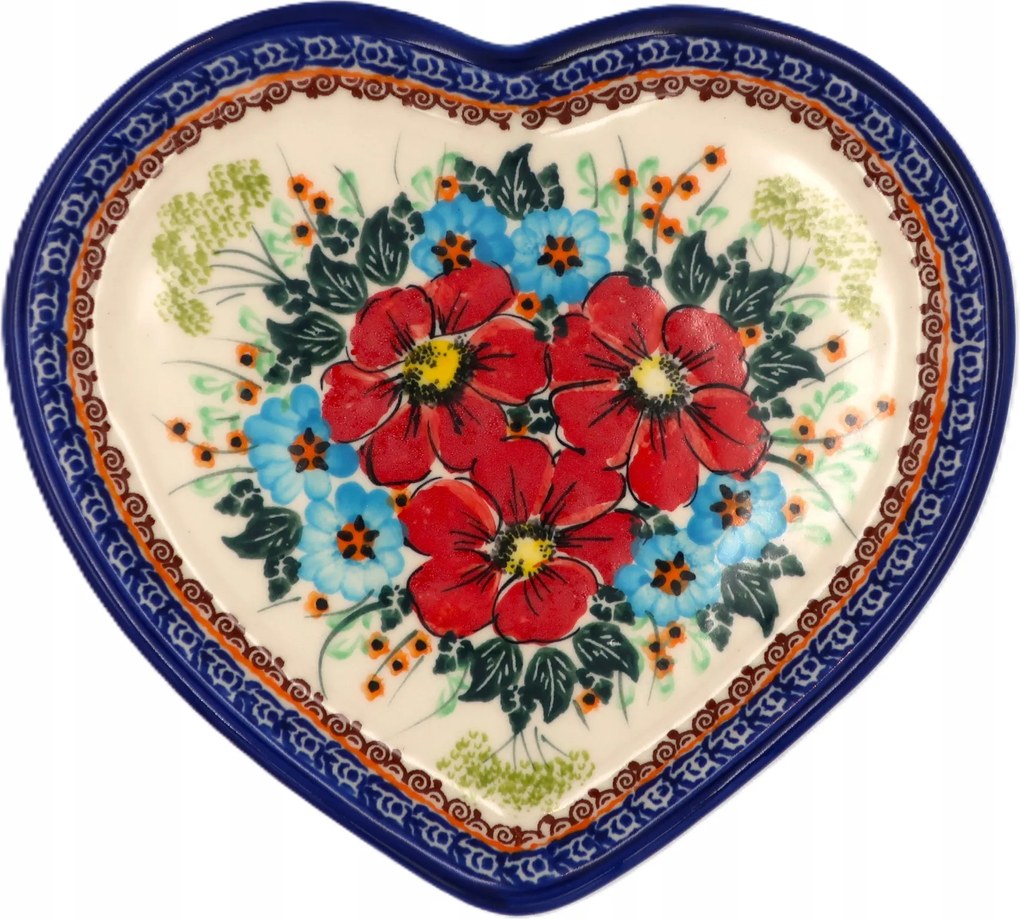 Tányér Szív Kerámia Boleszláv ajándék