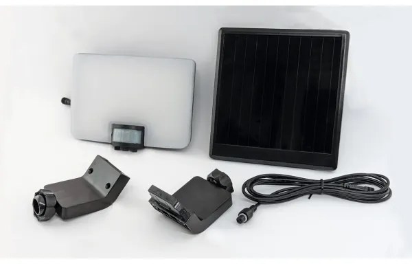 LED Napelemes érzékelős fali lámpa LED/8W/3,7V 2000 mAh IP54