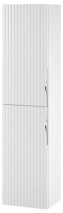 Cersanit S1015-010 - TIRSO 160x40 cm matt fehér, falra szerelhető fürdőszobai szekrény