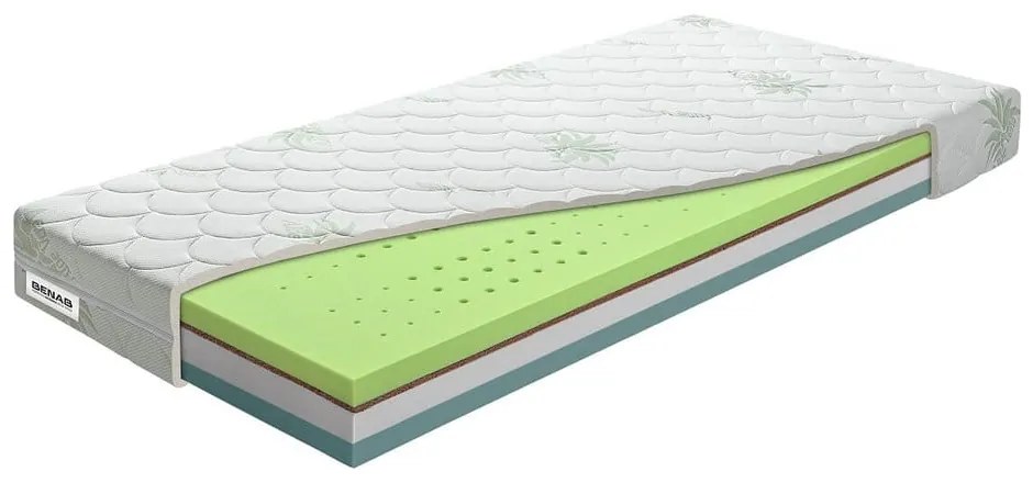 Kemény-közepes keménységű kétoldalas hab matrac 180x200 cm BonHarmony HR BIO – BENAB