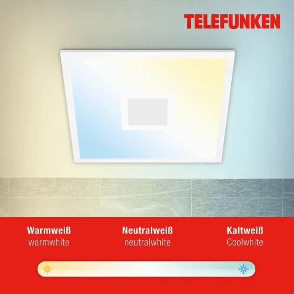 Telefunken 319106TF - LED RGBW Dimmelhető lámpa LED/24W/230V + távirányító