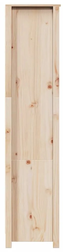 tömör fenyőfa magasszekrény 80 x 35 x 154 cm