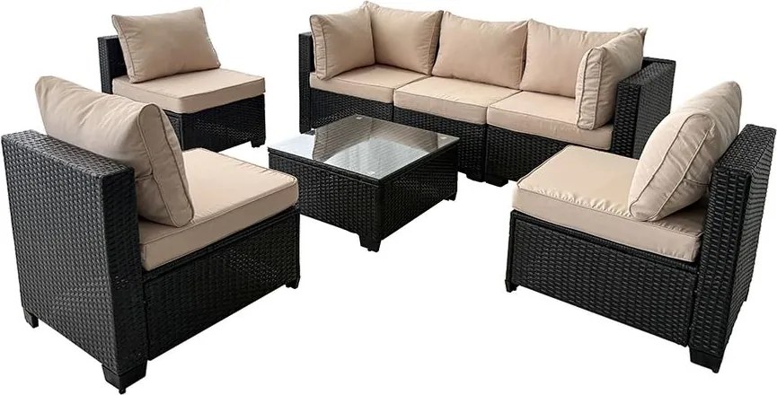 Avenberg ESPERANZA Kerti rattan ülőgarnitúra