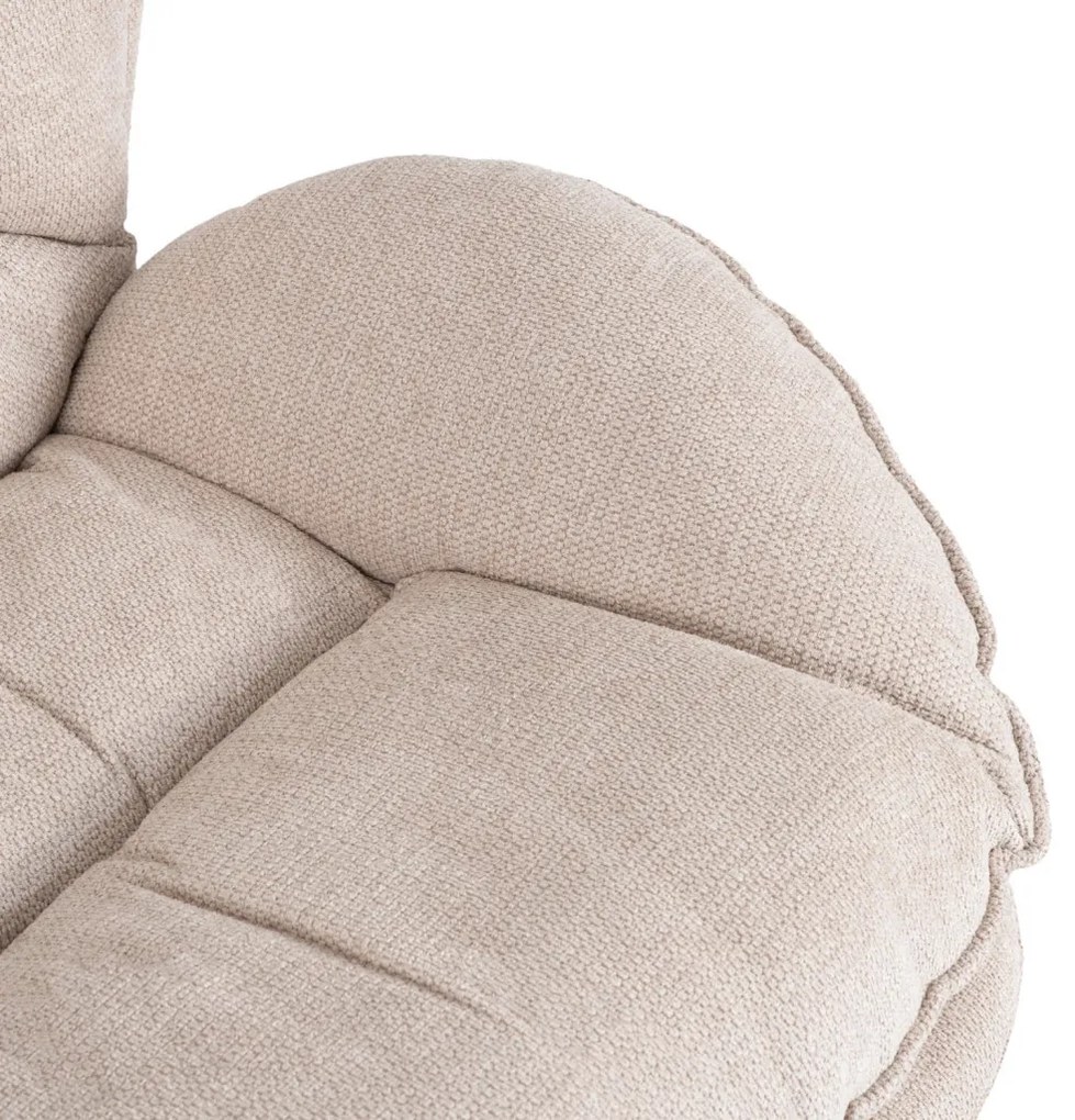 Krémszínű Pihenőfotel. ROSA